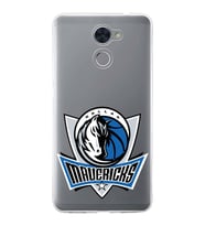Huawei Y7 Prime Uyumlu Kapak Dallas Mawericks Tasarımlı Şeffaf Silikon Kılıf