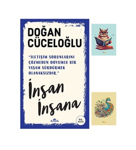 İnsan Insana - Doğan Cüceloğlu - Kronik Kitap - 9786257631525 (2 NOT DEFTERLİ)