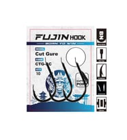 Fujin Cut Gure Deliksiz Düz Olta Kancası 12 No.