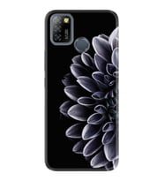 INFINIX Smart 4 5 6 Zero 8 S5 Pro Kılıf Desemli Silikon Çiçekler 1639