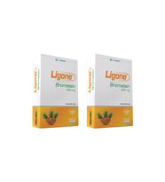 Ligone Bromelain 500 mg 60 Kapsül x 2 Adet