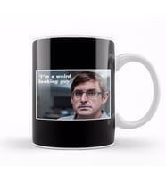 Louis Theroux Quote I'm A Weird Looking Guy Kupa Bardak Porselen