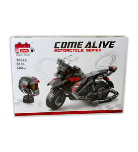 Ctoys Come Alive Blok Motorsiklet 402 Parça 30022