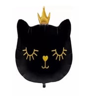 Kedi Siyah Folyo Balon