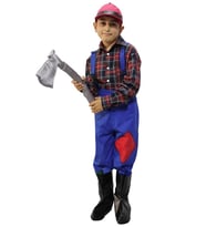 Oduncu Kostümü Lüks