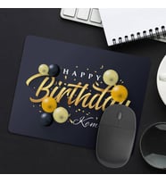 Kişiye Özel Happy Birthday İsimli Mousepad