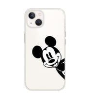 Iphone 14 Plus Uyumlu Mickey Mouse Tasarımlı Şeffaf Telefon Kılıfı