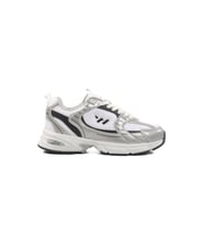Beyaz-Siyah Unisex Spor Ayakkabı Run G