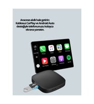 Bluetooth 5.0 Android Auto Kablosuz Adaptör Hızlı ve Kesintisiz Bağlantı