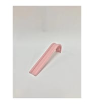 Metal Saç Süet Kumaş Pembe Renk Bileklik-saat Sergileme Standı (Açık Pembe)