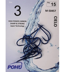 Pohu M-50457 3 Numara 15'li Paket Olta Iğnesi