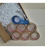 Koli Bantlama Makinesi + 6 Koli Bandı (Mavi)