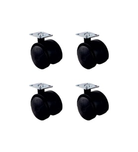 Büyük Plastik Tablalı Teker - 50MM HKS126 - 4 Adet