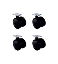 Büyük Plastik Tablalı Teker - 50MM HKS126 - 4 Adet