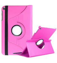 Galaxy Tab A 8.0 (2019) T290 Fuchsia Dönebilen Standlı Kılıf (Açık Pembe)