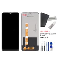 Tkgz - Oppo Realme 6İ Uyumlu Lcd Ekran Dokunmatik -A- Kalite + B-7000 + TAMİR SETİ