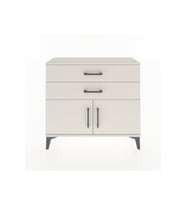 Arges Şifonyer Tek Raflı 2 Çekmeceli 2 Kapaklı 88x30x80 Aytaşı-Aytaşı