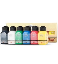Artdeco Akrilik Boya 6x75 ML Set Canlı Renkler LV-Y-070I-AS1