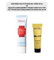 the fair. Multi Vitamin Jel Tonik 30 ml ve Cell Fusion C AQUATICA Güneş Kremi 50 ml 
