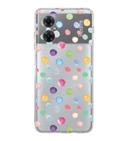 PrintiFy Xiaomi Redmi Note 11R ile Uyumlu 1mm Slim Fit Water Color 6 Baskılı Şeffaf  Kılıf