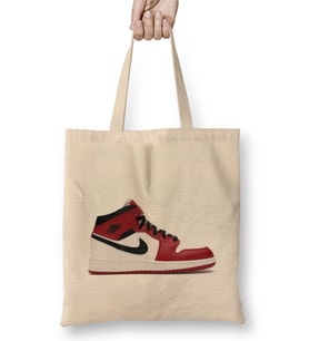 Jordan 1 Mid Chicago Gs Bez Çanta Uzun Saplı