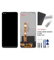 Oppo Realme 6 PRO Uyumlu Lcd Ekran Dokunmatik Servis + B-7000 + TAMİR SETİ