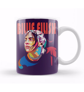 Billie Eilish Kupa   Bardak  Porselen