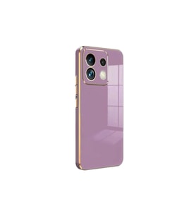 Xiaomi Redmi Note 13 Pro 5g Kılıf Volet Silikon - Mor