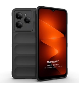 Microsonic General Mobile Era 30 Kılıf Oslo Prime Yeşil (Siyah)