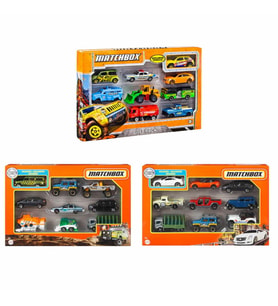 Matchbox 9'lu Çoklu Paket - Orijinal Koleksiyonluk Metal Araba Seti (Mattel)