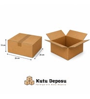 26x26x15 cm E-Ticaret ve Kargo Kutusu (10 ADET)