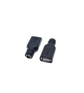 Adaptör Şarj Ucu 5.5x2.1mm to USB 2.0 Soket Çevirici Power Adaptör