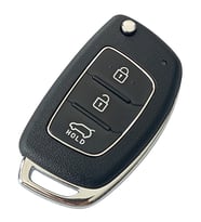 Hyundai Accent i20 Bayon 2018 Sonrası Uyumlu Oto Anahtarlık Kumanda Anahtar Kabı Logolu
