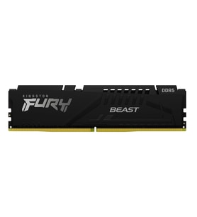 Kingston Fury Beast KF560C30BBE-32TR 32GB DDR5 6000MHz CL30 Masaüstü Bellek (Siyah)