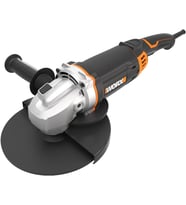 Worx Wx709 2350Watt 230Mm Profesyonel Dönebilir Tutma Kollu Büyük Taşlama (Standart)