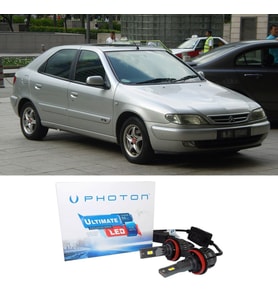 Citroen Xsara Picasso Led Xenon Uzun + Kısa Far Ampulü H4 Ultimate Yeni Seri Beyaz
