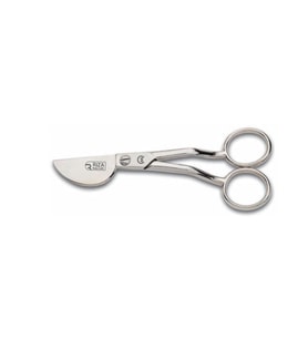 Rıza M-213 Dokumacı Ponpon Makası No: 6 inç / 15,24 cm - Nikel Kaplama