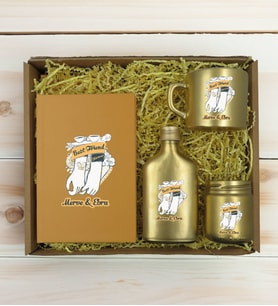 BK Gift Kişiye Özel İsimli DTF Best Friend Temalı Gold Defter & Kahve Fincanı & Kolonya & Mum Hediye Seti-4, Arkadaşa Hediye, Doğum Günü Hediyesi