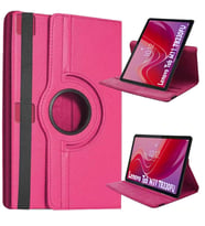 Lenovo Tab M11 TB330FU Uyumlu Döner Standlı Tablet Kılıfı (Pembe)