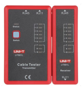 Unit UT-681L Kablo Test Cihazı (Siyah)