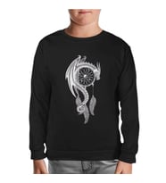 Dreamcatcher - Düş Kapanı Siyah Çocuk Sweatshirt