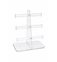 Silindir Pleksi Spesiyal 3'lü Bileklik Standı