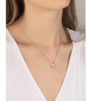 Else Silver Yıldızlı Satürn Gümüş Kolye