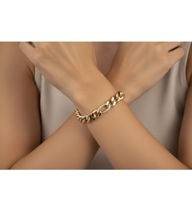 STİL İNCİSİ/XUPING JEWELRY GORDES ZİRKON TAŞLI BİLEKLİK (Altın)