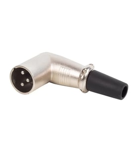 Fiş Erkek 90 Derece L Tip Xlr Fiş
