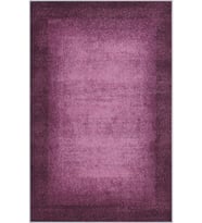 Eliana Home Baskılı, Yıkanabilir Kaymaz Taban Salon Halısı LNA1466 100x150 cm (Mor)