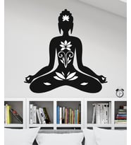 DEKOR TRENİ- Yoga Meditasyon Dekoratif Ahşap Duvar Dekoru