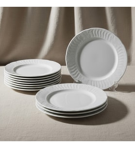 GÜRAL PORSELEN Sembol 6 Parça 20 cm Pasta Tabağı