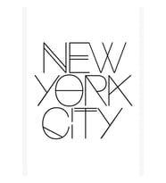 New York City. Tablo Ahşap Poster Dekoratif