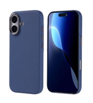 iPhone 17 Kılıf Ultra İnce Karbon Tasarımlı ve Magsafeli Cabix Premium Kapak